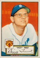 1952 Topps #39 Dizzy Trout Red Back Baseball Card