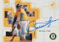 1999 SP Signature Autographs #Rol Rollie Fingers Baseball Card