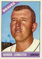 1966 Topps #252 Denver Lemaster Baseball Card