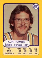 1985 JMS Game #26 Kurt Rambis Basketball Card