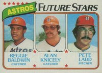 1980 Topps #678 Astros Future Stars Baseball Card