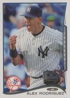 2014 Topps #168 Alex Rodriguez Baseball Card