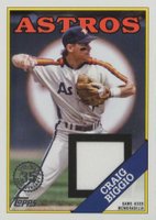2023 Topps 1988 Topps Baseball Relics #88RCBI Craig Biggio Baseball Card