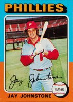 1975 Topps #242 Jay Johnstone Baseball Card