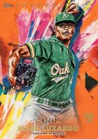 2020 Topps Inception #83 Jesus Luzardo Orange Baseball Card