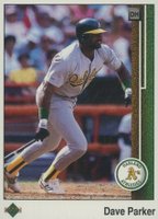 1989 Upper Deck #605 Dave Parker Baseball Card