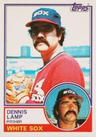 1983 Topps #434 Dennis Lamp Baseball Card