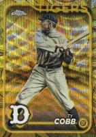2024 Topps Gilded Collection #96 Ty Cobb Gold Wave Baseball Card