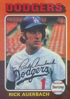 1975 Topps #588 Rick Auerbach Baseball Card