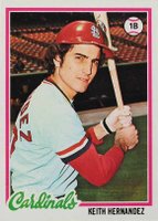 1978 Topps #143 Keith Hernandez Baseball Card