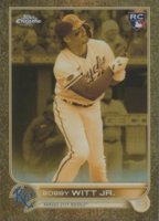 2022 Topps Gilded Collection #151 Bobby Witt Jr. Baseball Card