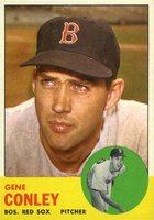 1963 Topps #216 Gene Conley Baseball Card