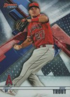 2018 Bowman's Best #65 Mike Trout Baseball Card