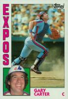 1984 Topps Super #18 Gary Carter Baseball Card