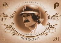 2005 SP Legendary Cuts #55 Mike Schmidt Baseball Card