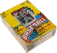 1986 O-Pee-Chee #WPB Wax Pack Box 36 Packs Baseball Card