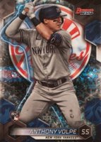 2023 Bowman's Best #42 Anthony Volpe Mini Diamond Refractor Baseball Card