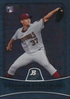 2010 Bowman Platinum #1 Stephen Strasburg Baseball Card