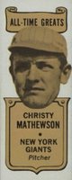 1969 Bazooka Hand Cut # Christy Mathewson Baseball Card