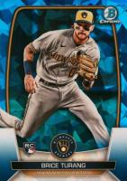 2023 Bowman Chrome Sapphire Edition #42 Brice Turang Baseball Card