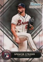 2022 Bowman Sterling #BSR50 Spencer Strider Baseball Card