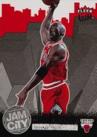 2007 Ultra Jam City #JC-10 Michael Jordan Basketball Card