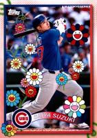 2025 Topps Takashi Murakami + MLB World Tour Tokyo Series #2 Seiya Suzuki Baseball Card