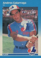 1987 Fleer Glossy #319 Andres Galarraga Baseball Card