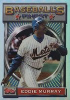 1993 Finest #122 Eddie Murray Refractor Baseball Card