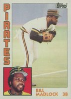 1984 Topps #250 Bill Madlock Baseball Card