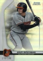 2020 Bowman Sterling #BPR33 Adley Rutschman Refractor Baseball Card