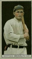 1912 Brown Backgrounds Broadleaf #140 Hub Northen Correct spell Hubbard Baseball Card