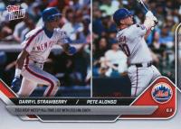 2025 Topps Now #541 Darryl Strawberry/Pete Alonso Baseball Card