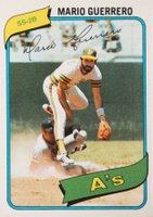 1980 Topps #49 Mario Guerrero Baseball Card