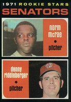 1971 Topps #93 Rookie Stars Senators Baseball Card