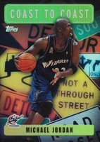 2002 Topps Coast to Coast #CC8 Michael Jordan Basketball Card
