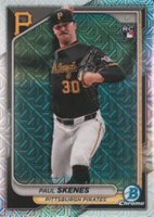 2024 Bowman Chrome Mega Box #31 Paul Skenes Baseball Card