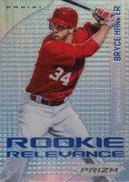 2012 Panini Prizm Rookie Relevance #RR2 Bryce Harper Prizm Baseball Card
