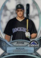 2010 Bowman Sterling Prospects #BSPNA Nolan Arenado Refractor Baseball Card