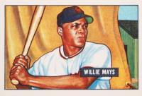1986 C.C.C. (Card Collectors Company) #305 Willie Mays Reprint of 1951 Bowman Baseball Card