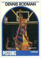 1989 Hoops #211 Dennis Rodman Basketball Card