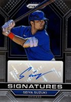 2023 Panini Prizm Signatures #SIGSS Seiya Suzuki Baseball Card