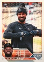2023 Topps Chrome Update #USC128 Riley Greene SP Baseball Card