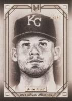 2024 Topps Museum Collection Canvas Collection Reprints #CCR14 Bobby Witt Jr. Artist Proof Baseball Card