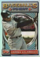1993 Finest #130 Andres Galarraga Refractor Baseball Card
