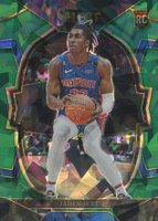 2022 Panini Select #87 Jaden Ivey Green Ice Basketball Card