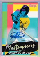 2021 Bowman's Best Bowman Masterpieces #BM5 Jasson Dominguez Autograph Baseball Card