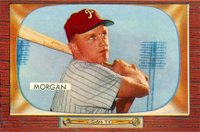 1955 Bowman #81 Bob Morgan Baseball Card