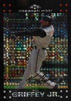 2007 Topps Chrome #186 Ken Griffey Jr. Xfractor Baseball Card