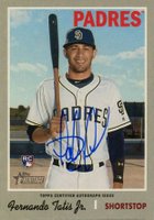 2019 Topps Heritage Real One Autographs #FT Fernando Tatis Jr. Baseball Card